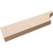 Ekena Millwork 2in. W x 6in. H x 24in. L Monterey Woodgrain TimberThane Rafter Tail, Primed Tan RFTUR02X06X24MONRCPR - alternate 3